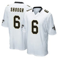 My Store NO.Saints #6 Tyler Shough Player White Home Game Stitched Jerseys
