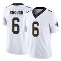 My Store NO.Saints #6 Tyler Shough Player White Limited Vapor F.U.S.E. Home Game Stitched Jerseys