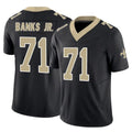 My Store NO.Saints #71 Kelvin Banks Jr. Player Black Limited Vapor F.U.S.E. Home Game Stitched Jerseys
