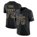 My Store NO.Saints #75 Taliese Fuaga Player Black Impact Limited Home Game Stitched Jerseys