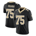My Store NO.Saints #75 Taliese Fuaga Player Black Limited Vapor Untouchable Home Game Stitched Jerseys