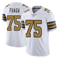 My Store NO.Saints #75 Taliese Fuaga Player White Limited Color Rush Home Game Stitched Jerseys