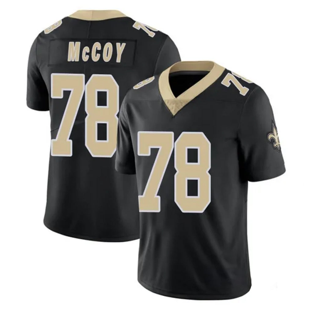 My Store NO.Saints #78 Erik McCoy Player Black Limited Vapor Untouchable Home Game Stitched Jerseys