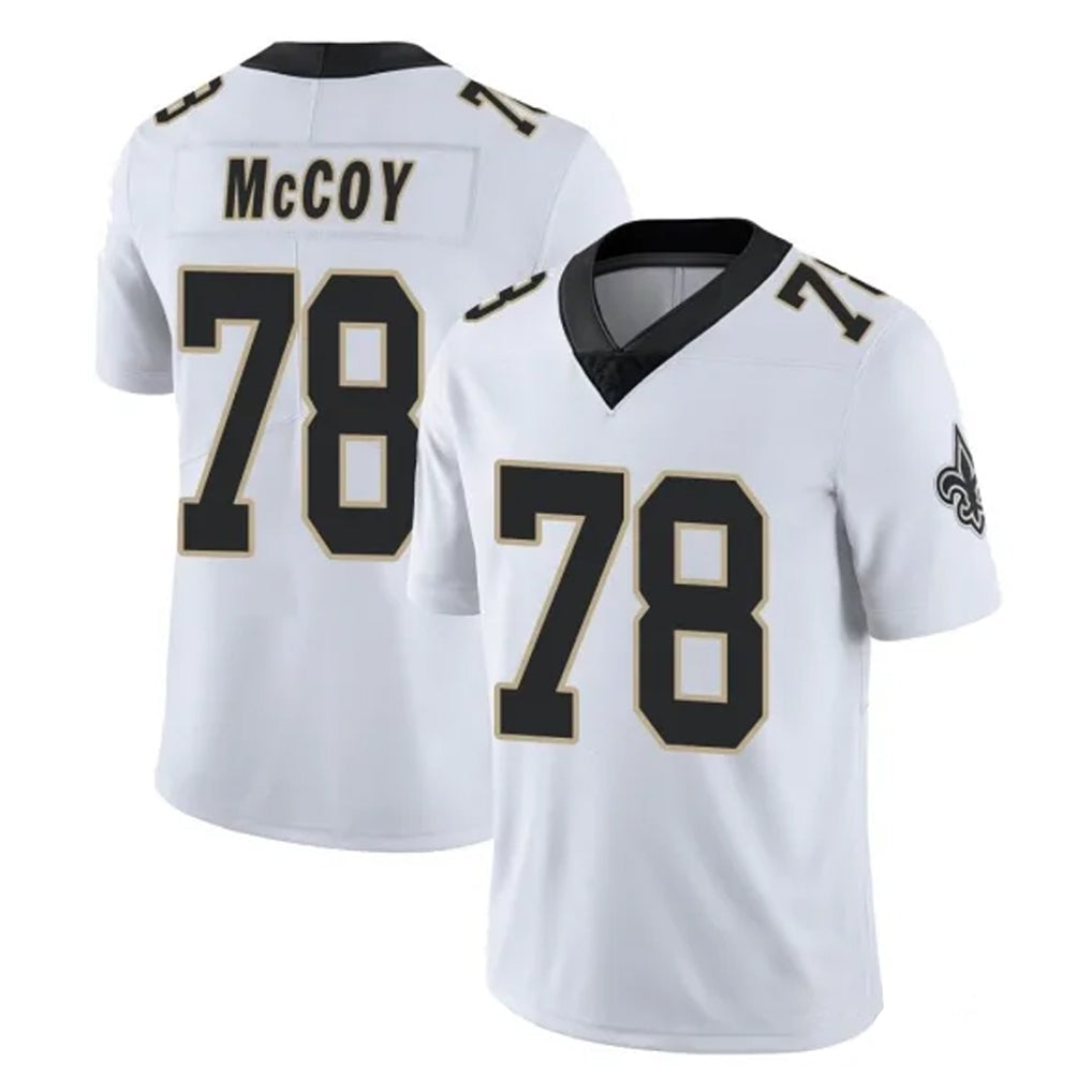 My Store NO.Saints #78 Erik McCoy Player White Limited Vapor Untouchable Home Game Stitched Jerseys