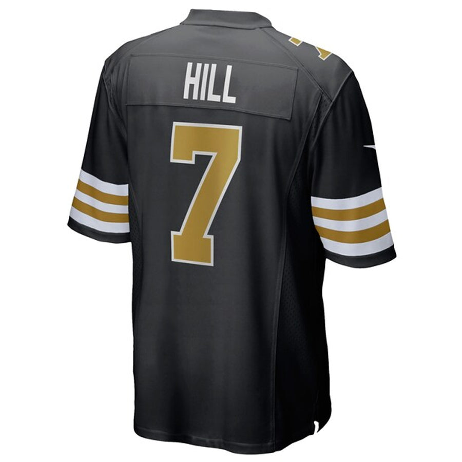 My Store NO.Saints #7 Taysom Hill Player Black Alternate Game Stitched Jerseys