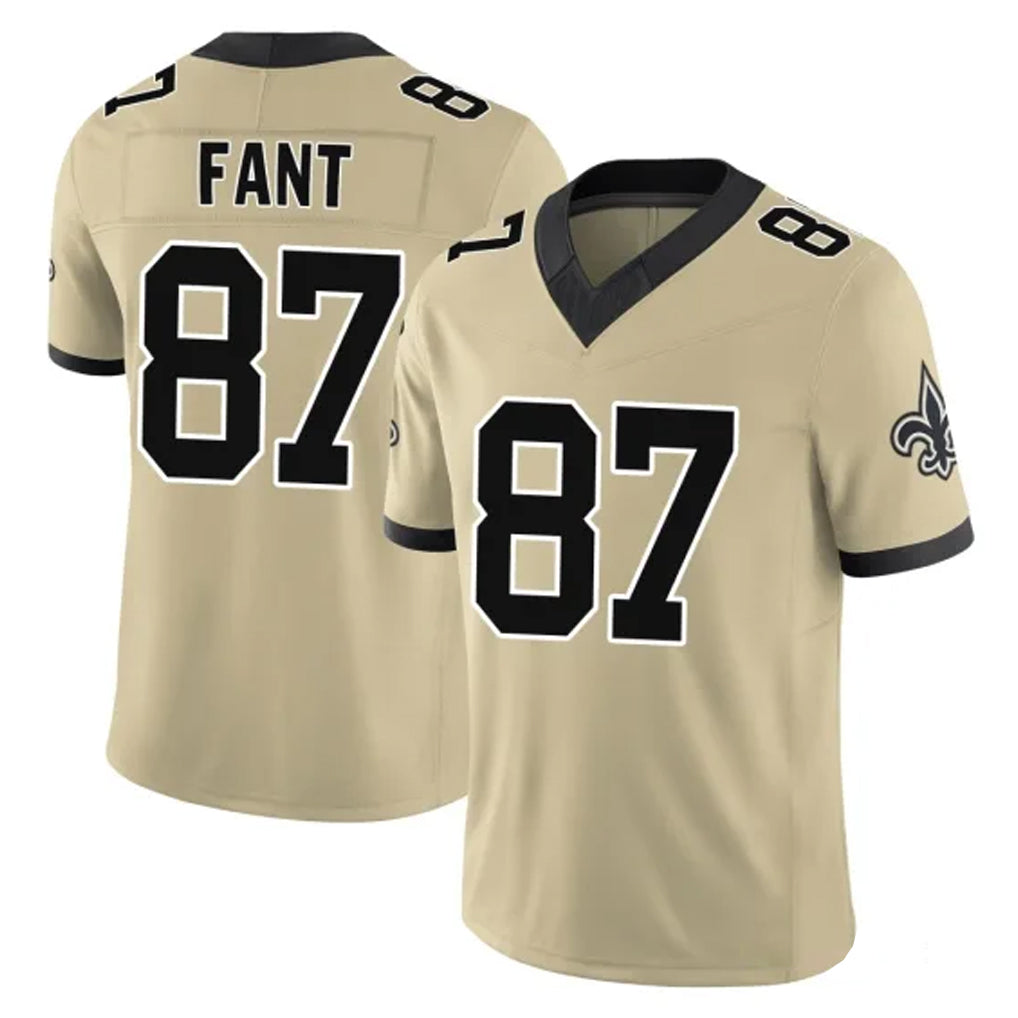 My Store NO.Saints #87 Noah Fant Player Gold Limited Vapor F.U.S.E. Home Game Stitched Jerseys