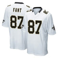 My Store NO.Saints #87 Noah Fant Player White Home Game Stitched Jerseys