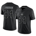 My Store NO.Saints #94 Cameron Jordan Player Black RFLCTV Limited Stitched Jerseys