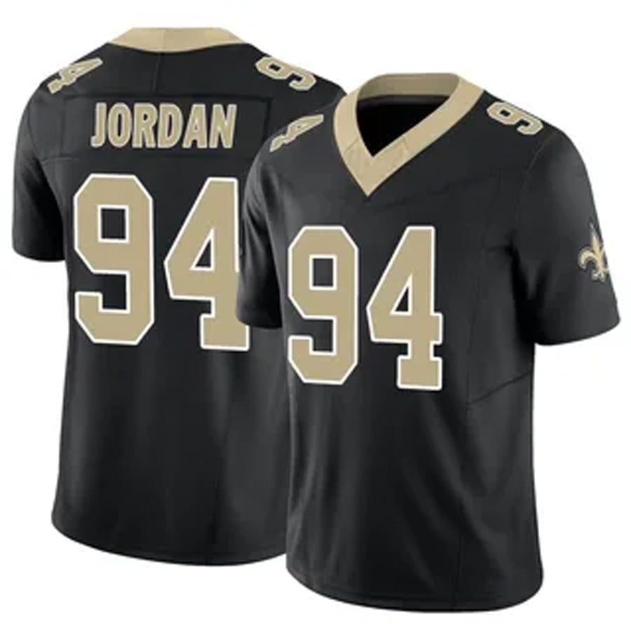 My Store NO.Saints #94 Cameron Jordan Player Black Vapor F.U.S.E. Limited Stitched Jerseys