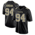 My Store NO.Saints #94 Cameron Jordan Player Carbon Black Fashion Game Stitched Jerseys