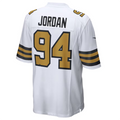 My Store NO.Saints #94 Cameron Jordan White Alternate Game Jersey Stitched American Stitched Jerseys