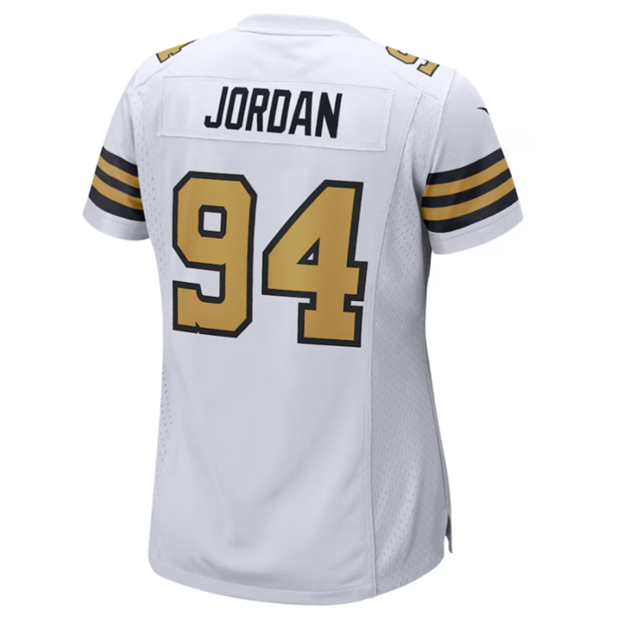 My Store NO.Saints #94 Cameron Jordan White Elite Player Jersey Stitched American Stitched Jerseys