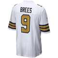 My Store NO.Saints #9 Drew Brees White Alternate Game Stitched Jerseys