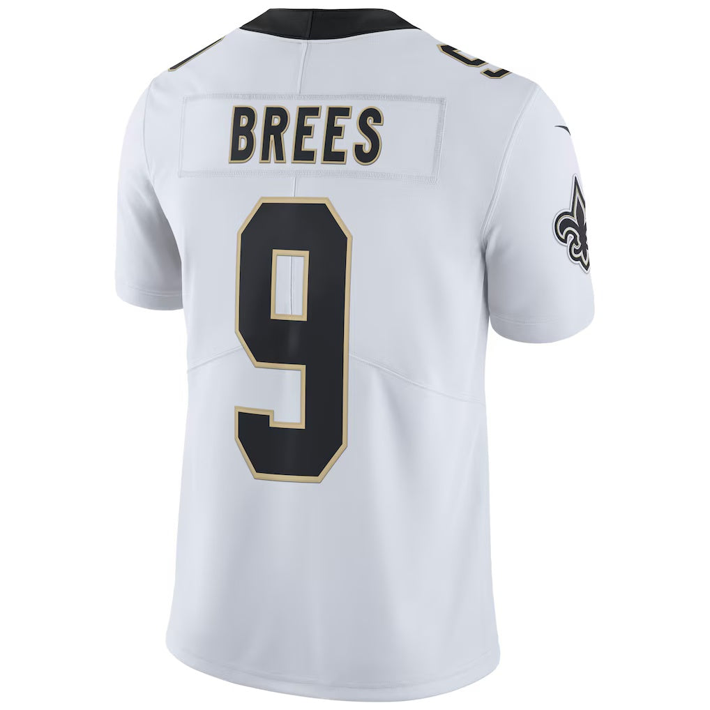 My Store NO.Saints #9 Drew Brees White Vapor Untouchable Limited Player Stitched Jerseys