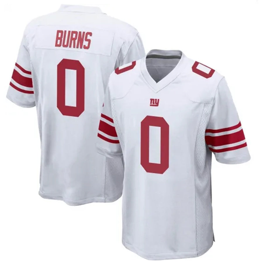 My Store NY.Giants #0 Brian Burns Player White Game Stitched Jerseys