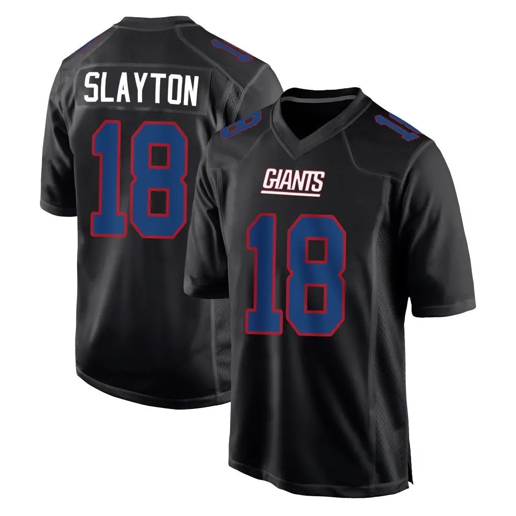 My Store NY.Giants #18 Darius Slayton Player Carbon Fashion Limited Home Game Stitched Jerseys