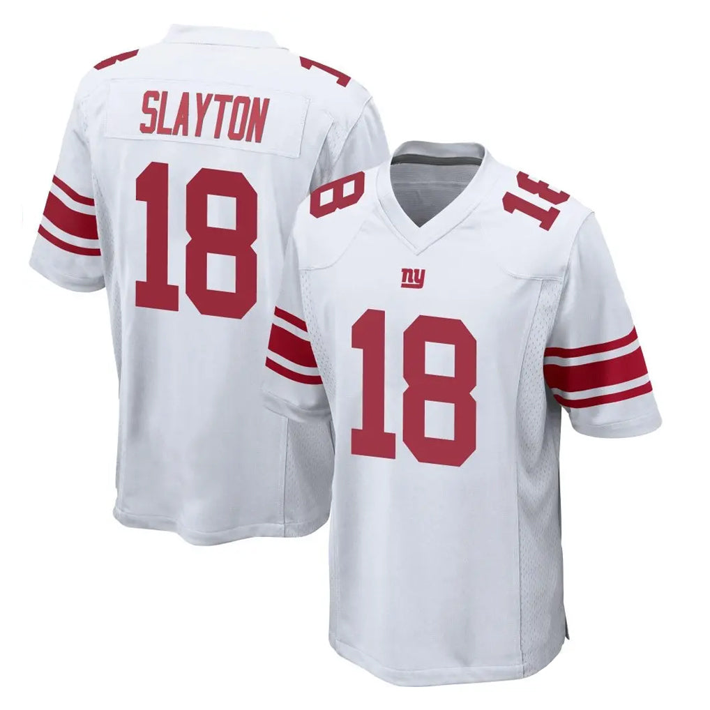 My Store NY.Giants #18 Darius Slayton Player White Home Game Stitched Jerseys