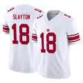 My Store NY.Giants #18 Darius Slayton Player White Limited Vapor F.U.S.E. Home Game Stitched Jerseys