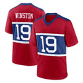 My Store NY.Giants #19 Jameis Winston Player Red Century Home Game Stitched Jerseys