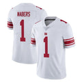 My Store NY.Giants #1 Malik Nabers Player White Limited Vapor Untouchable Home Game Stitched Jerseys