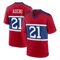 My Store NY.Giants #21 Paulson Adebo Player Red Century Home Game Stitched Jerseys