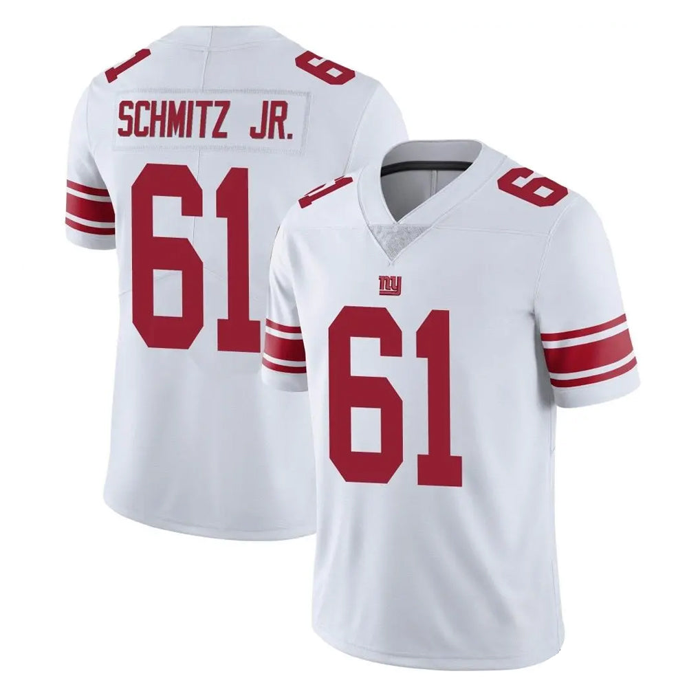 My Store NY.Giants #61 John Michael Schmitz Jr. Player White Limited Vapor Untouchable Home Game Stitched Jerseys