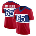 My Store NY.Giants #65 Francis Mauigoa Player Red Century Vapor F.U.S.E. Home Game Stitched Jerseys