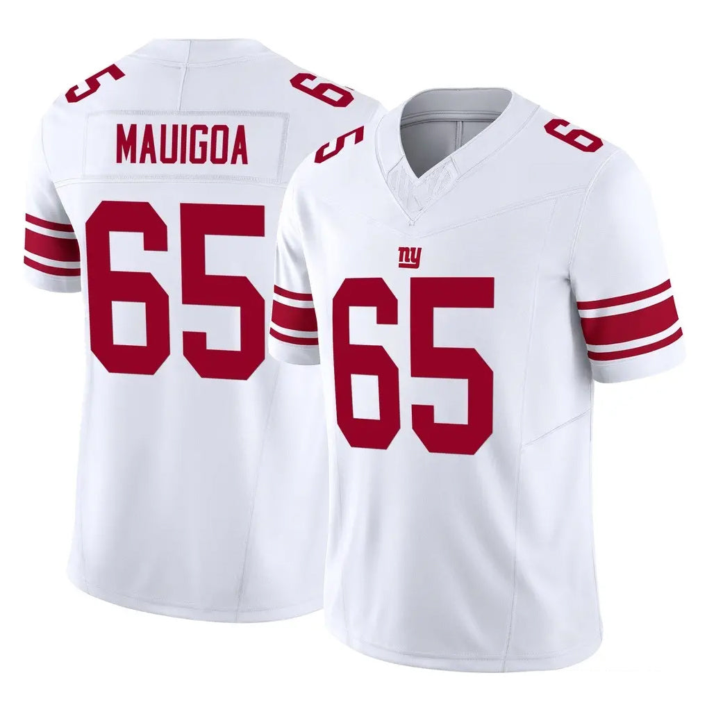 My Store NY.Giants #65 Francis Mauigoa Player White Limited Vapor F.U.S.E. Home Game Stitched Jerseys