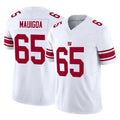 My Store NY.Giants #65 Francis Mauigoa Player White Limited Vapor F.U.S.E. Home Game Stitched Jerseys