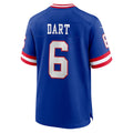 My Store NY.Giants #6 Jaxson Dart Player Royal Alternate Classic Game Stitched Jerseys