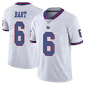 My Store NY.Giants #6 Jaxson Dart Player White Vapor Limited Stitched Jerseys