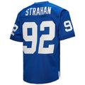 My Store NY.Giants #92 Michael Strahan Mitchell & Ness Royal Authentic Throwback Retired Player Stitched Jerseys