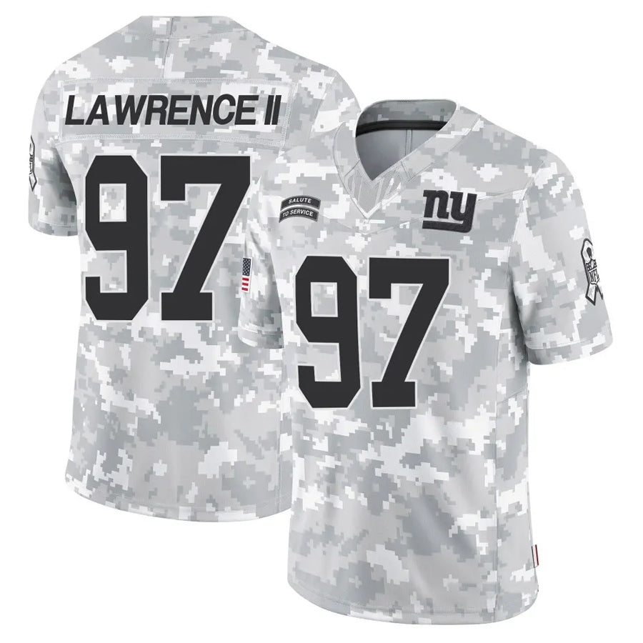 My Store NY.Giants #97 Dexter Lawrence II Player Arctic Camo Salute to Service Limited Stitched Jerseys