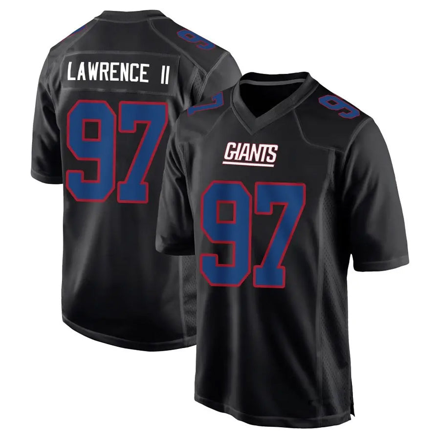 My Store NY.Giants #97 Dexter Lawrence II Player Black Carbon Fashion Stitched Jerseys