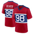 My Store NY.Giants #98 DJ Reader Player Red Century Home Game Stitched Jerseys