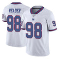My Store NY.Giants #98 DJ Reader Player White Color Rush Home Game Stitched Jerseys