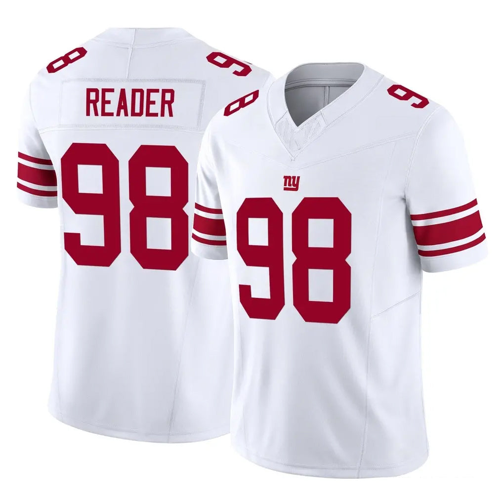 My Store NY.Giants #98 DJ Reader Player White Limited Vapor F.U.S.E. Home Game Stitched Jerseys