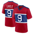 My Store NY.Giants #9 Lsaiah Likely Player Red Century Home Game Stitched Jerseys