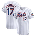 My Store NY.Mets #17 Keith Hernandez Player White Home Limited Elite Stitched Jerseys