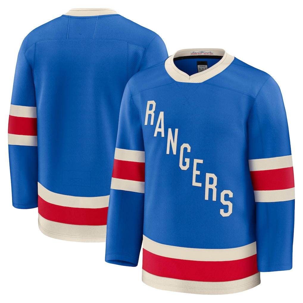 My Store NY.Rangers Blue Centennial Premium Jerseys