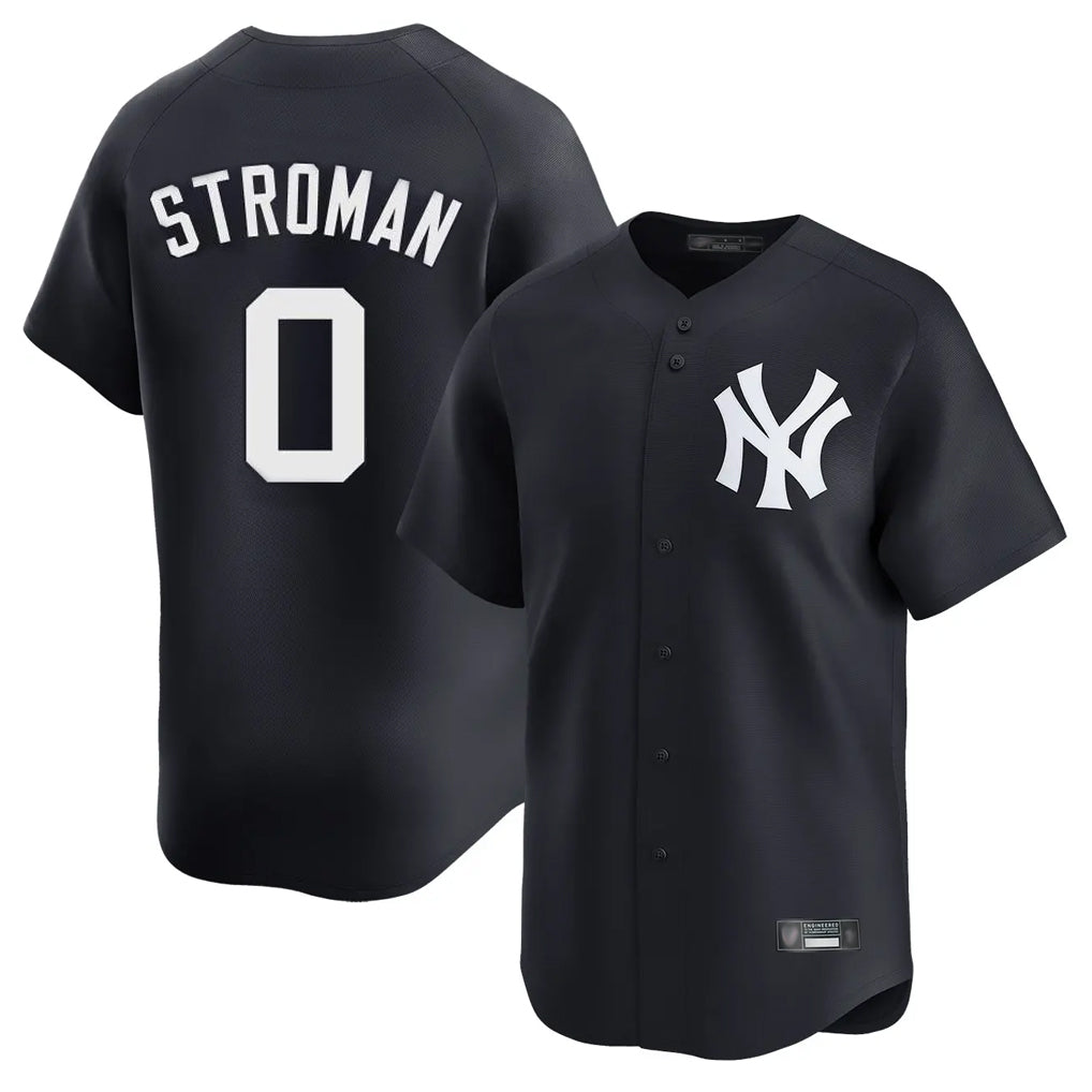My Store NY.Yankees #0 Marcus Stroman Player Navy Alternate Limited Home Stitched Jerseys