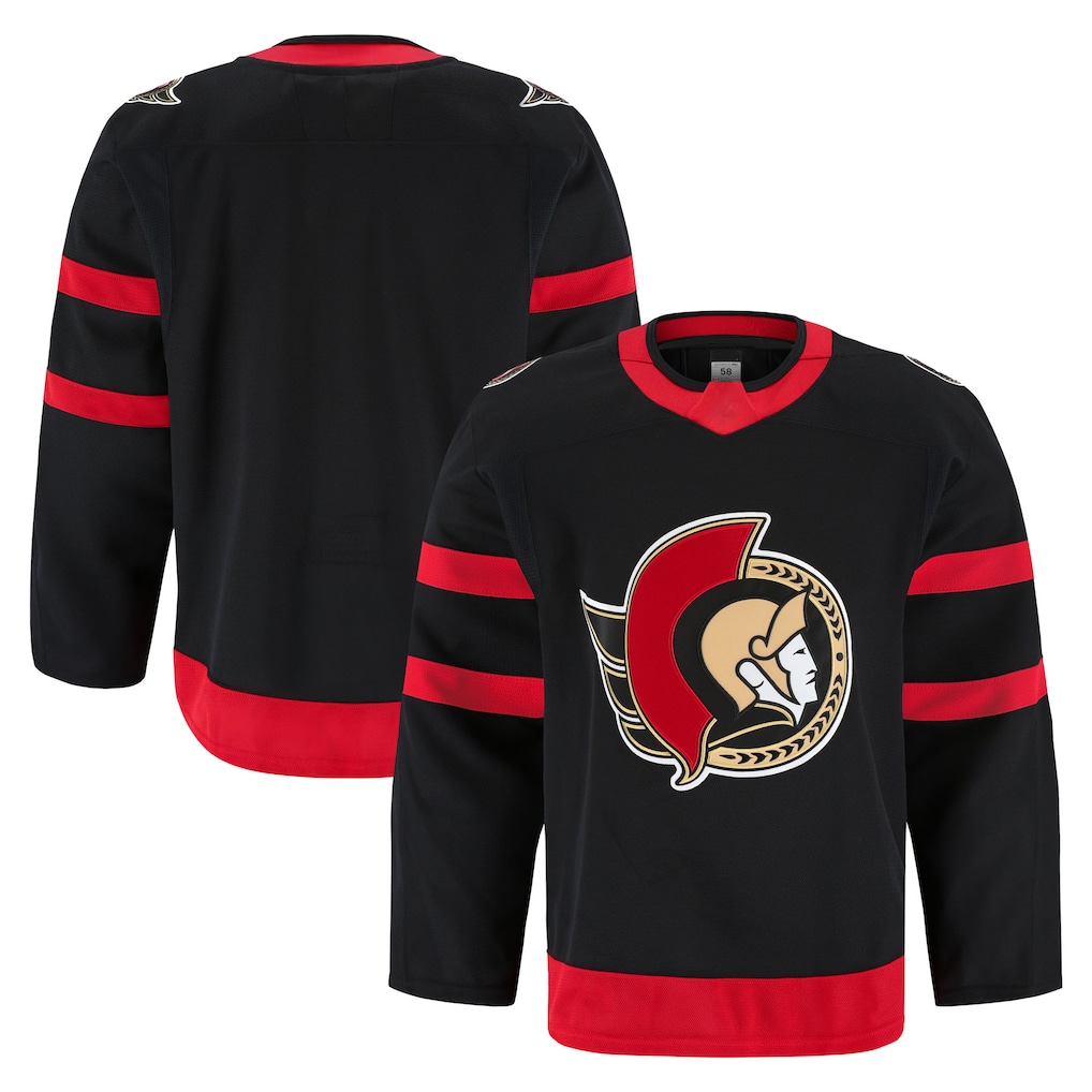 My Store O.Senators Black Home Authentic Pro Jerseys