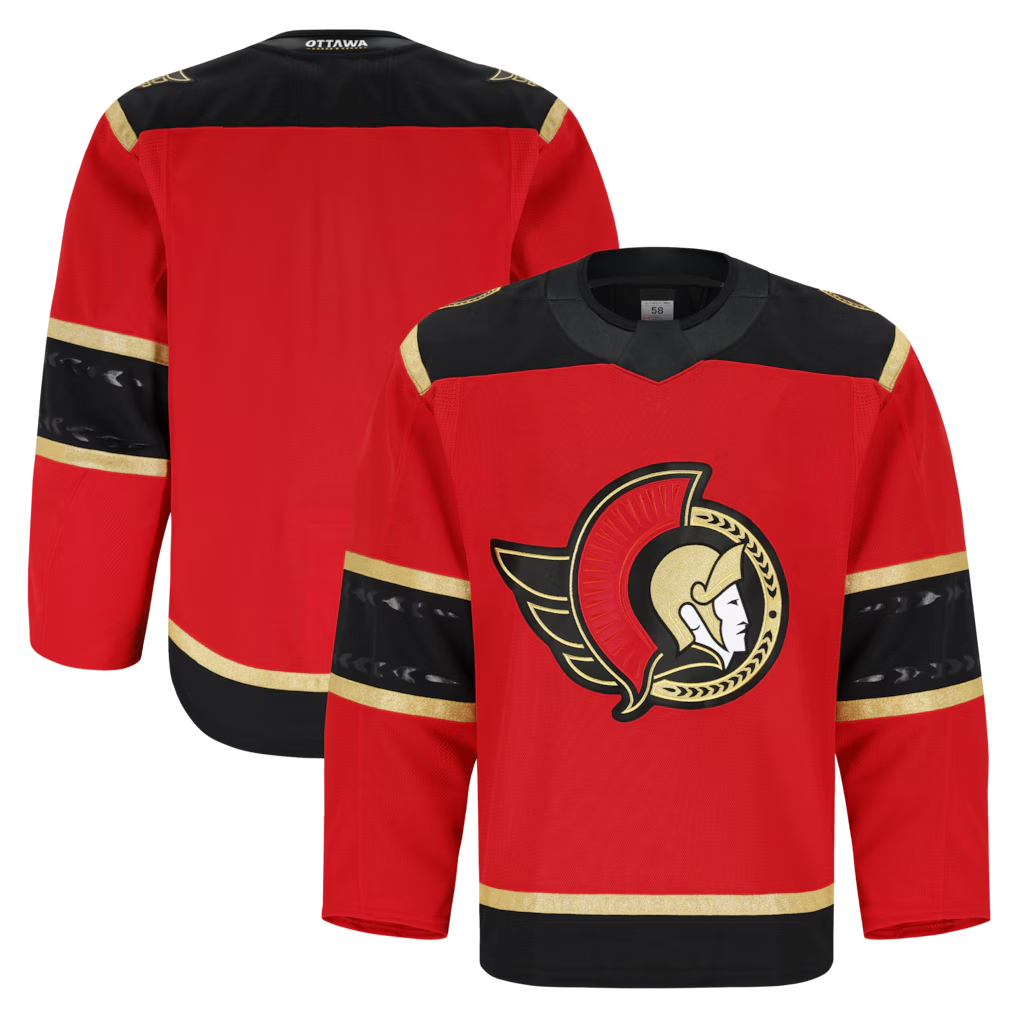 My Store O.Senators Red Alternate Authentic Pro Jerseys
