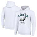 My Store P.Eagles White Pullover Hoodies Home Game Blank Player Stitched Jerseys