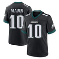 My Store P.Eagles #10 Braden Mann Player Black Game Home Stitched Jerseys