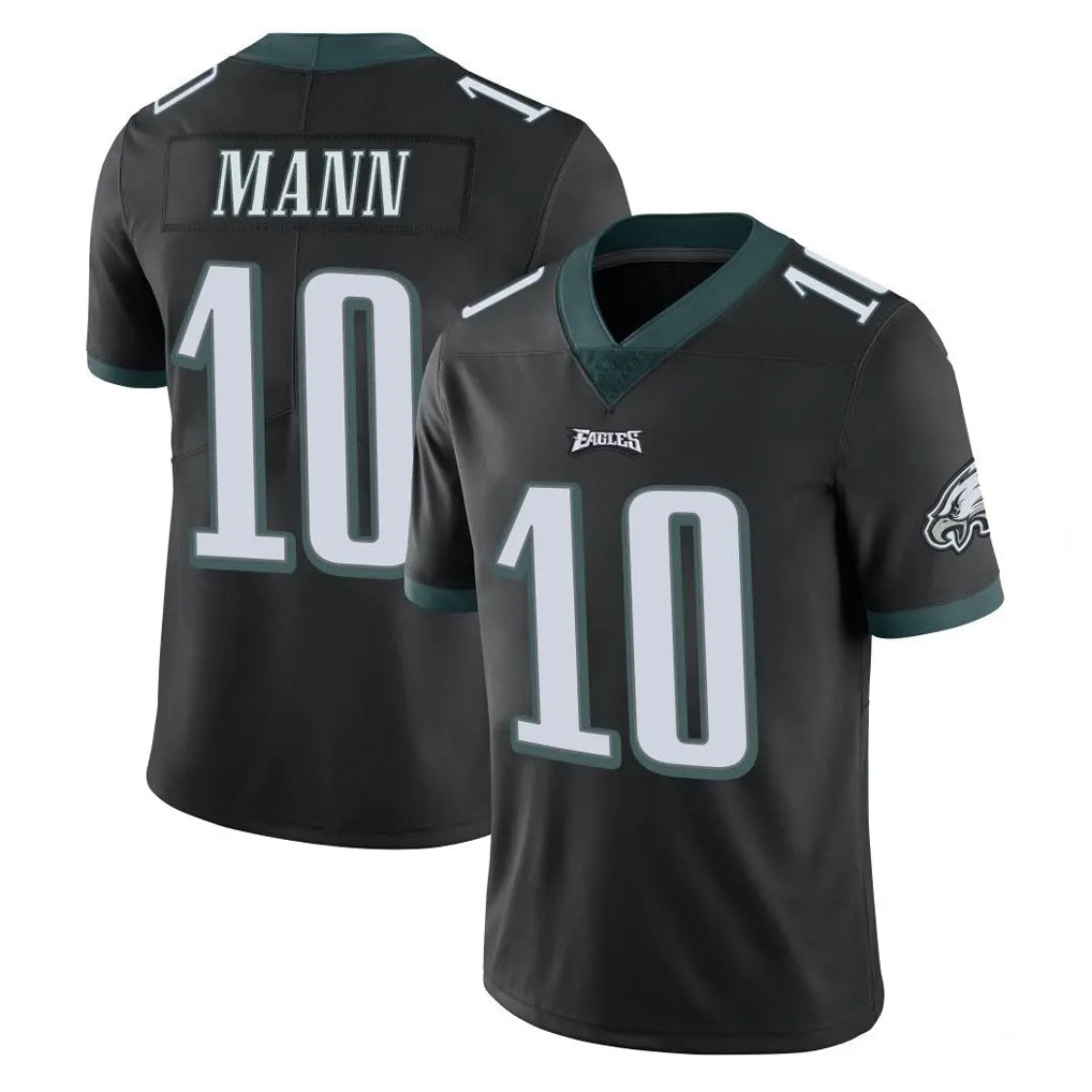 My Store P.Eagles #10 Braden Mann Player Black Limited Vapor Untouchable Home Game Stitched Jerseys