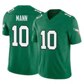 My Store P.Eagles #10 Braden Mann Player Green Kelly Alternate Vapor F.U.S.E. Home Game Stitched Jerseys