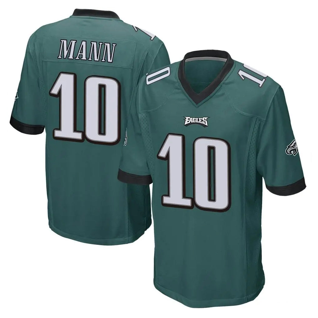 My Store P.Eagles #10 Braden Mann Player Team Color Green Home Game Stitched Jerseys