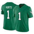 My Store P.Eagles #1 Jalen Hurts Player Green Kelly Alternate Vapor F.U.S.E. Home Game Stitched Jerseys