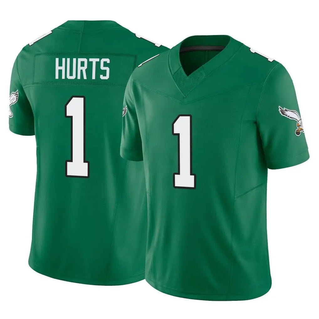 My Store P.Eagles #1 Jalen Hurts Player Green Kelly Alternate Vapor F.U.S.E. Home Game Stitched Jerseys